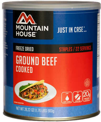 Mountain House Sides And Meats Ground Beef, 22 Servings Md: 0030227