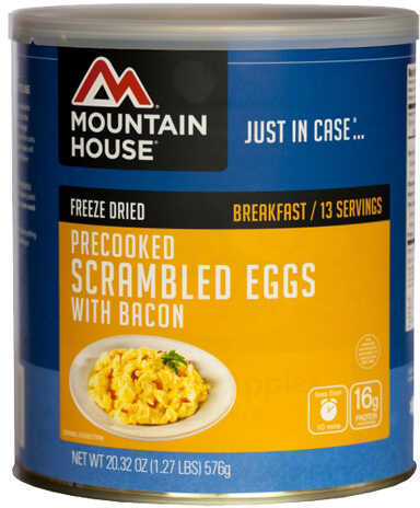 Mountain House Breakfasts Scrambled Eggs With Bacon, 13 Servings Md: 0030447