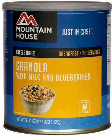 Mountain House Breakfasts Granola With Milk And Blueberries, 20 Servings Md: 0030449