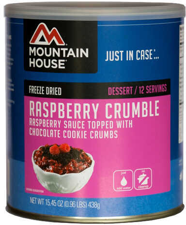 Mountain House Desserts Raspberry Crumble, 12 Servings Md: 0030541