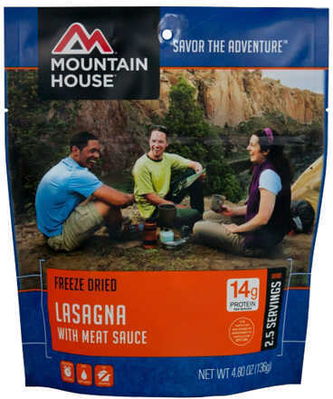 Mountain House Entrees Lasagna With Meat Sauce, 2 1/2 Servings Md: 0053127