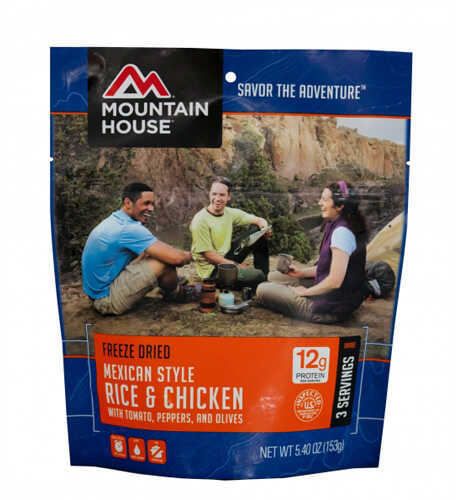 Mountain House Entrees Mexican Style Rice And Chicken, 3 Servings Md: 0053144