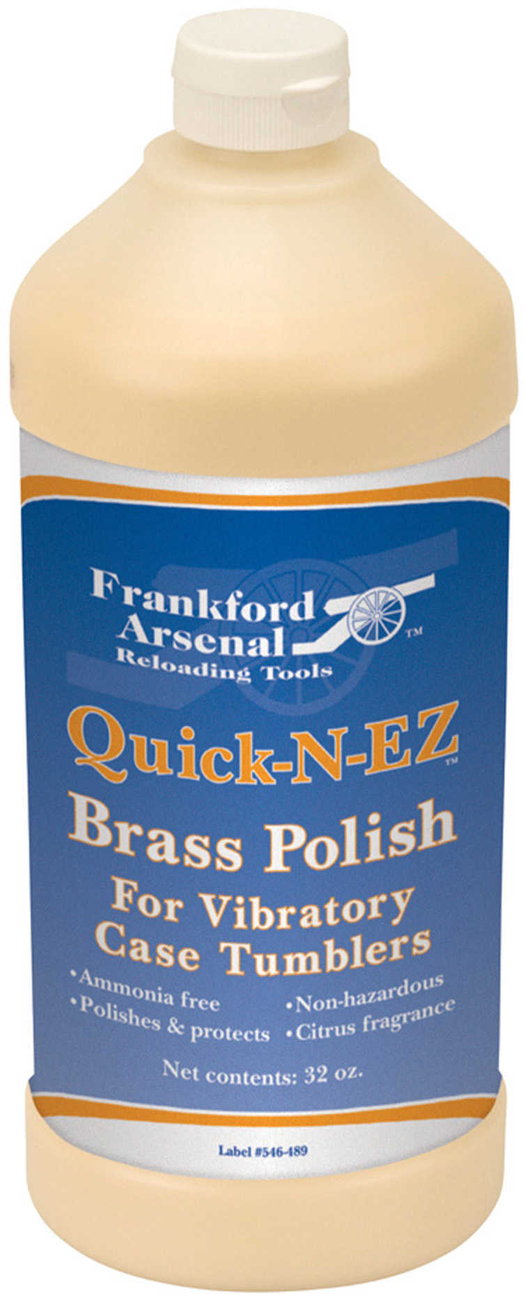 Frankford Arsenal Quick-n-EZ Brass Polish - 32 oz. 321901