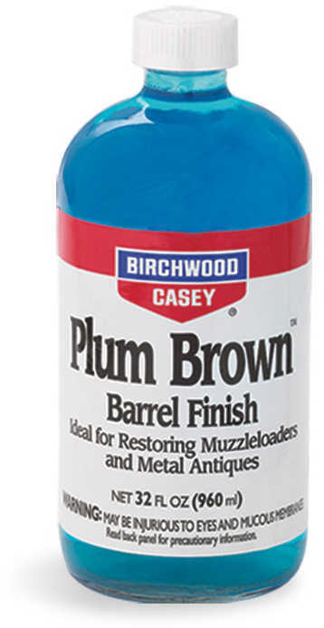 Birchwood Casey Plum Brown Barrel Finish, 32 oz