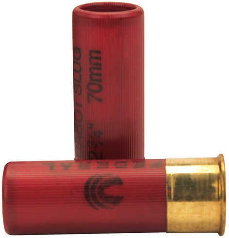 12 Gauge 5 Rounds Ammunition Federal Cartridge 2 3/4" 1 oz Sabot Slug #Slug