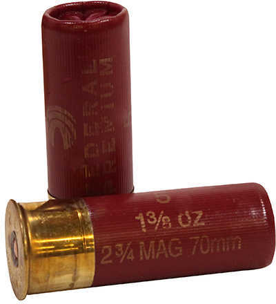 12 Gauge 25 Rounds Ammunition Federal Cartridge 2 3/4" 1 3/8 oz Lead #5