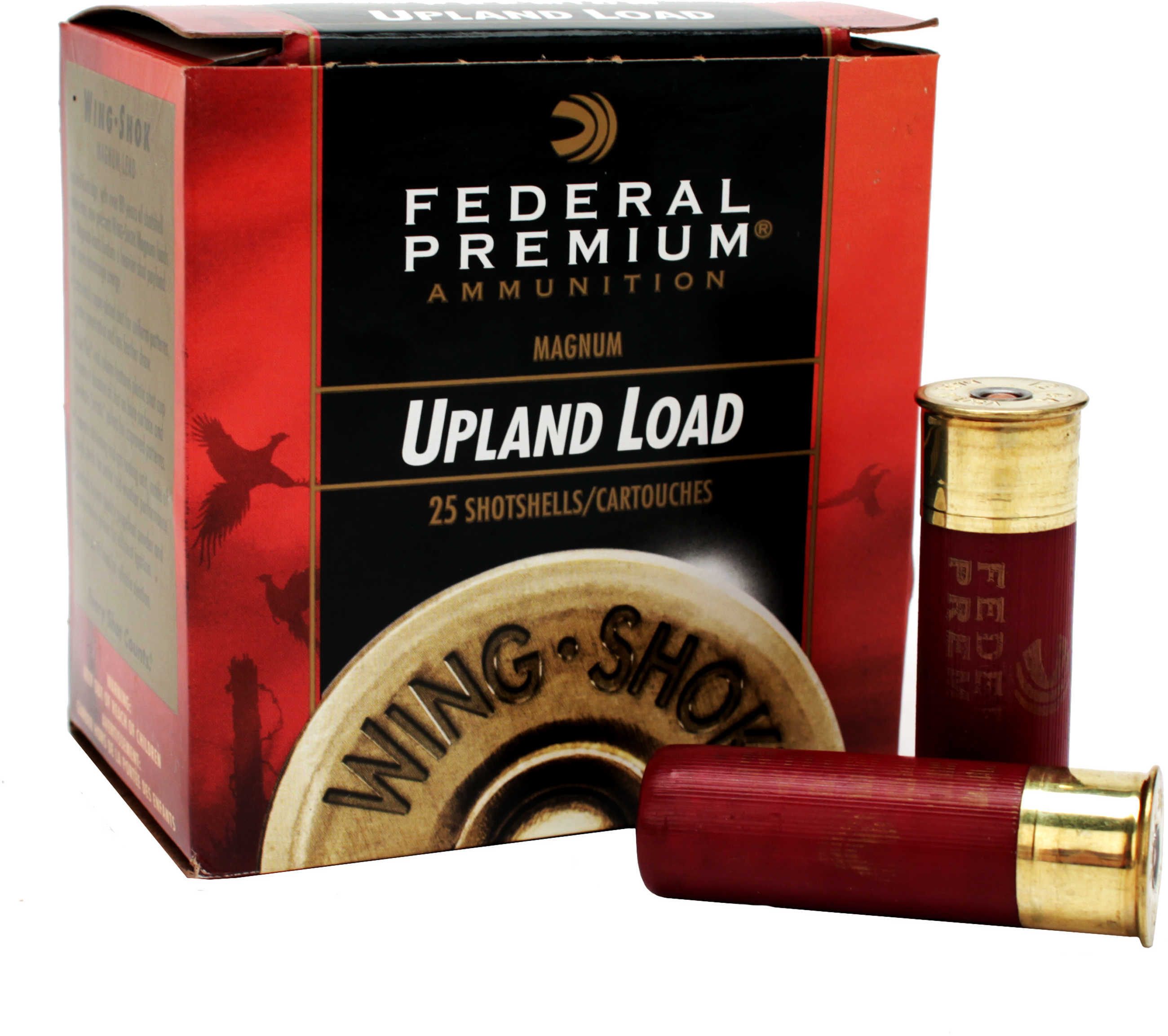 12 Gauge 25 Rounds Ammunition Federal Cartridge 3" 1 7/8 oz Lead #4