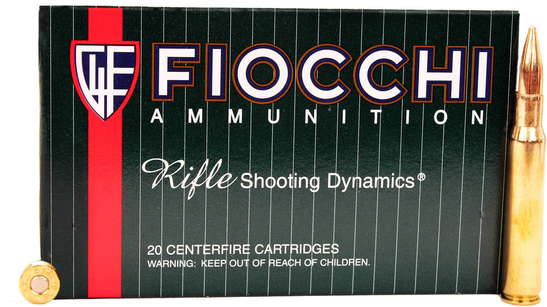 30-06 Springfield 20 Rounds Ammunition Fiocchi Ammo 150 Grain Full Metal Jacket