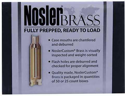 Nosler Brass 22-250 Remington (Per 50) 10065