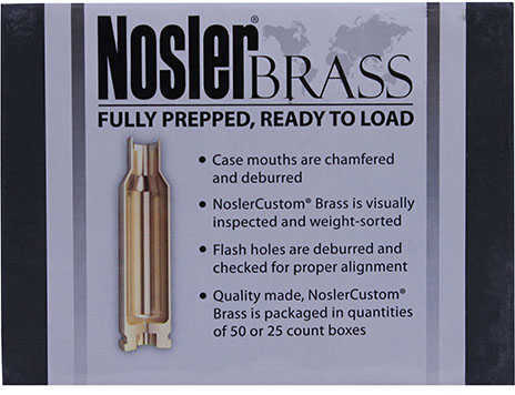 Nosler Brass 243 Winchester (Per 50) 10105