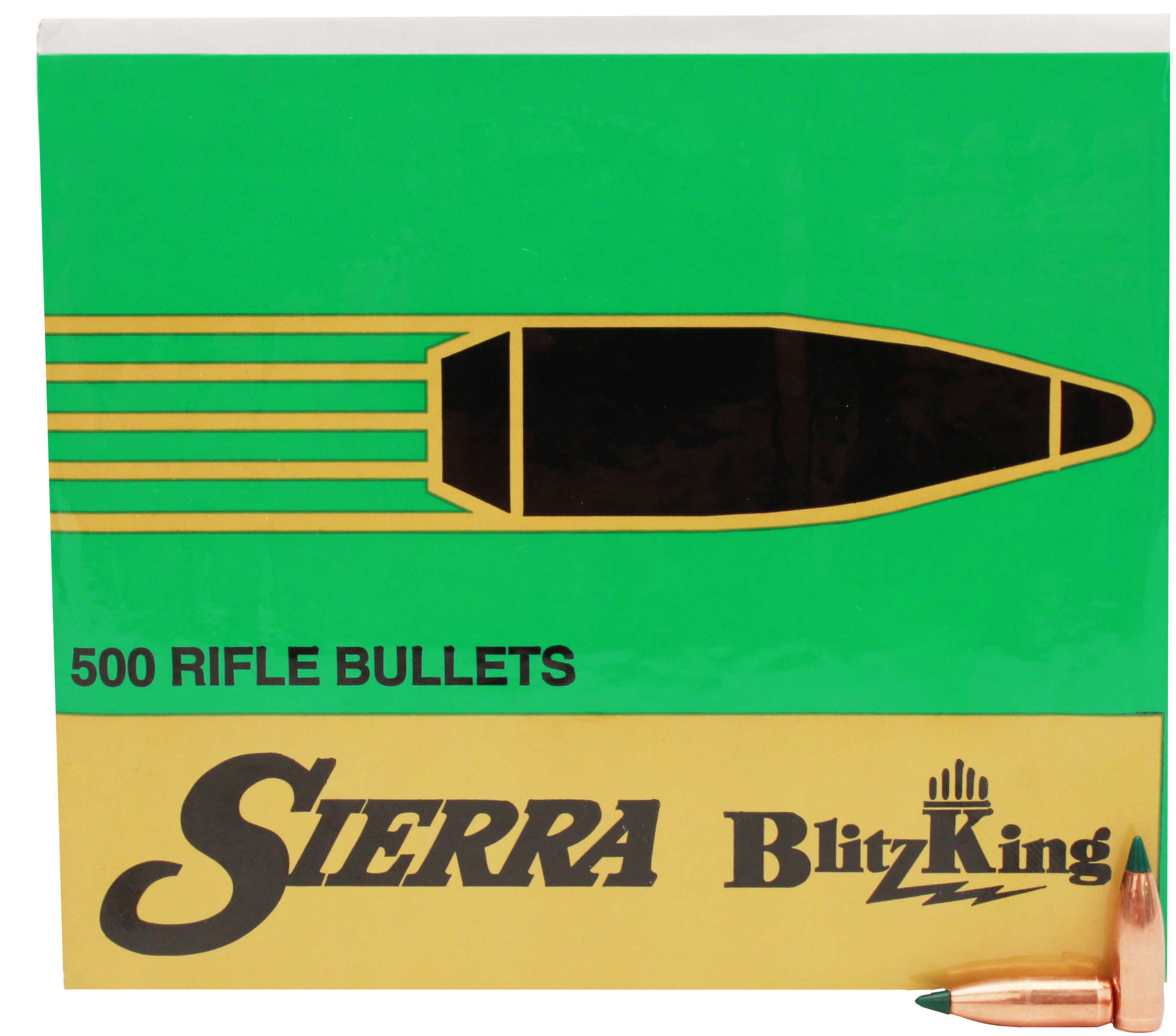 Sierra 22 Caliber (.224) 55 Grains BlitzKing (Per 500) 1455C