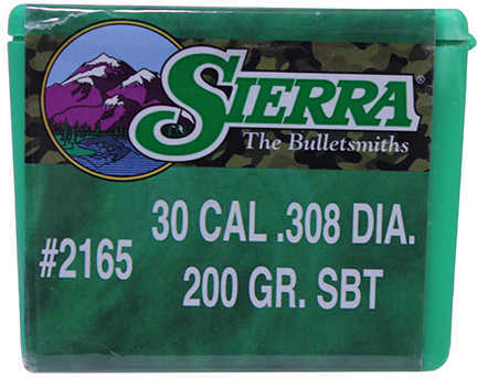 Sierra 30 Caliber 200 Grains SBT (Per 100) 2165