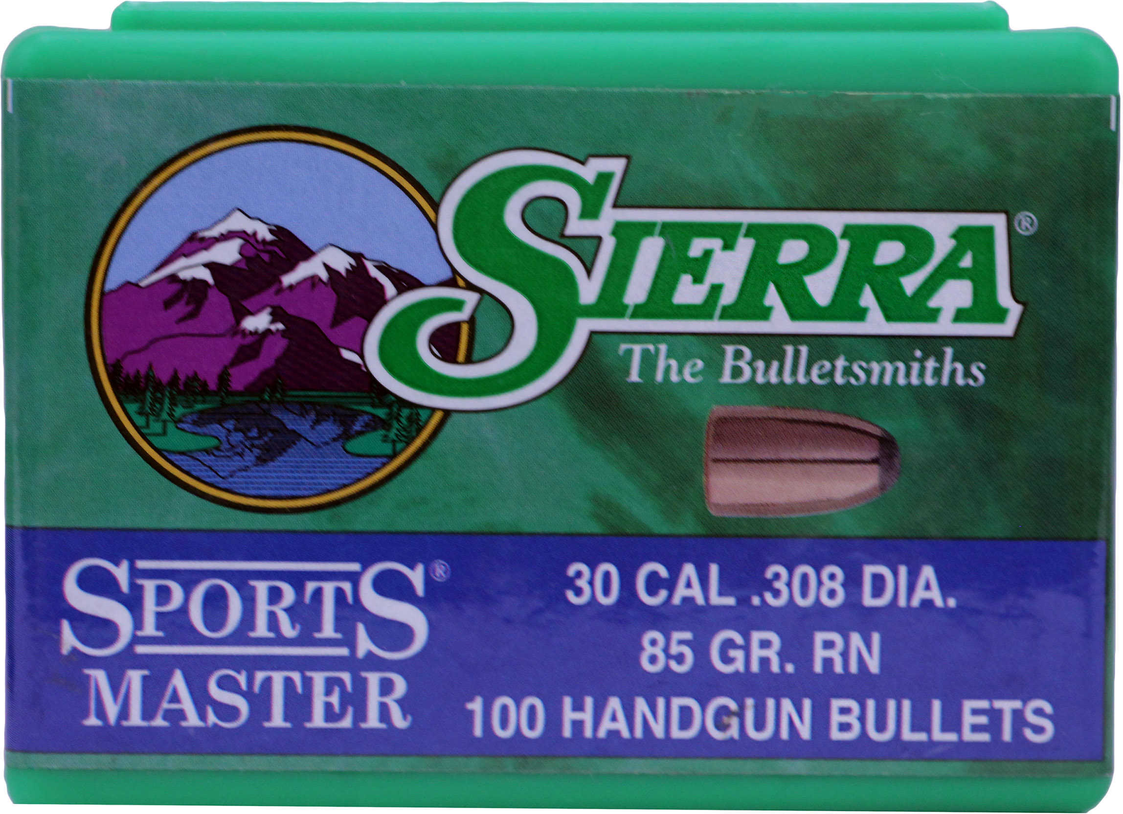 Sierra 30 Caliber 85 Grains RN (Per 100) 8005