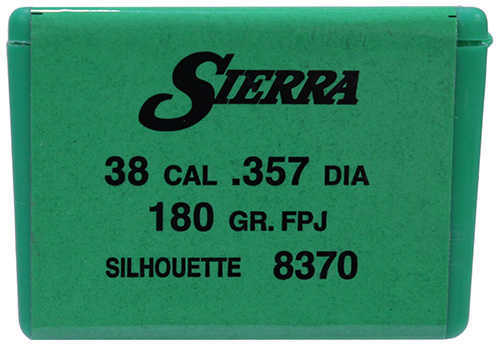 Sierra 38 Caliber 180 Grains FPJ Match (Per 100) 8370