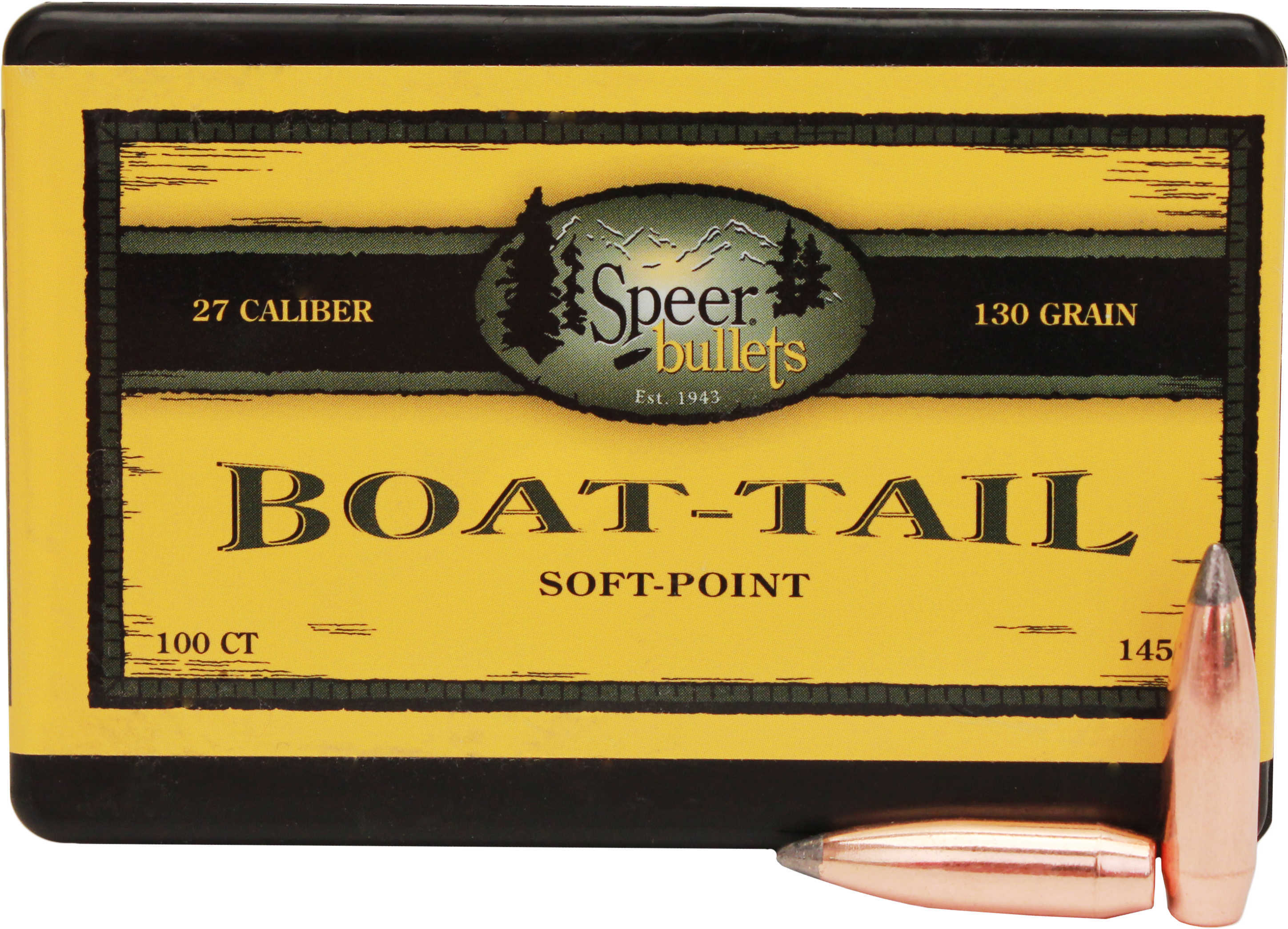 Speer 270 Caliber 130 Grains Spitzer BT SP (Per 100) 1458