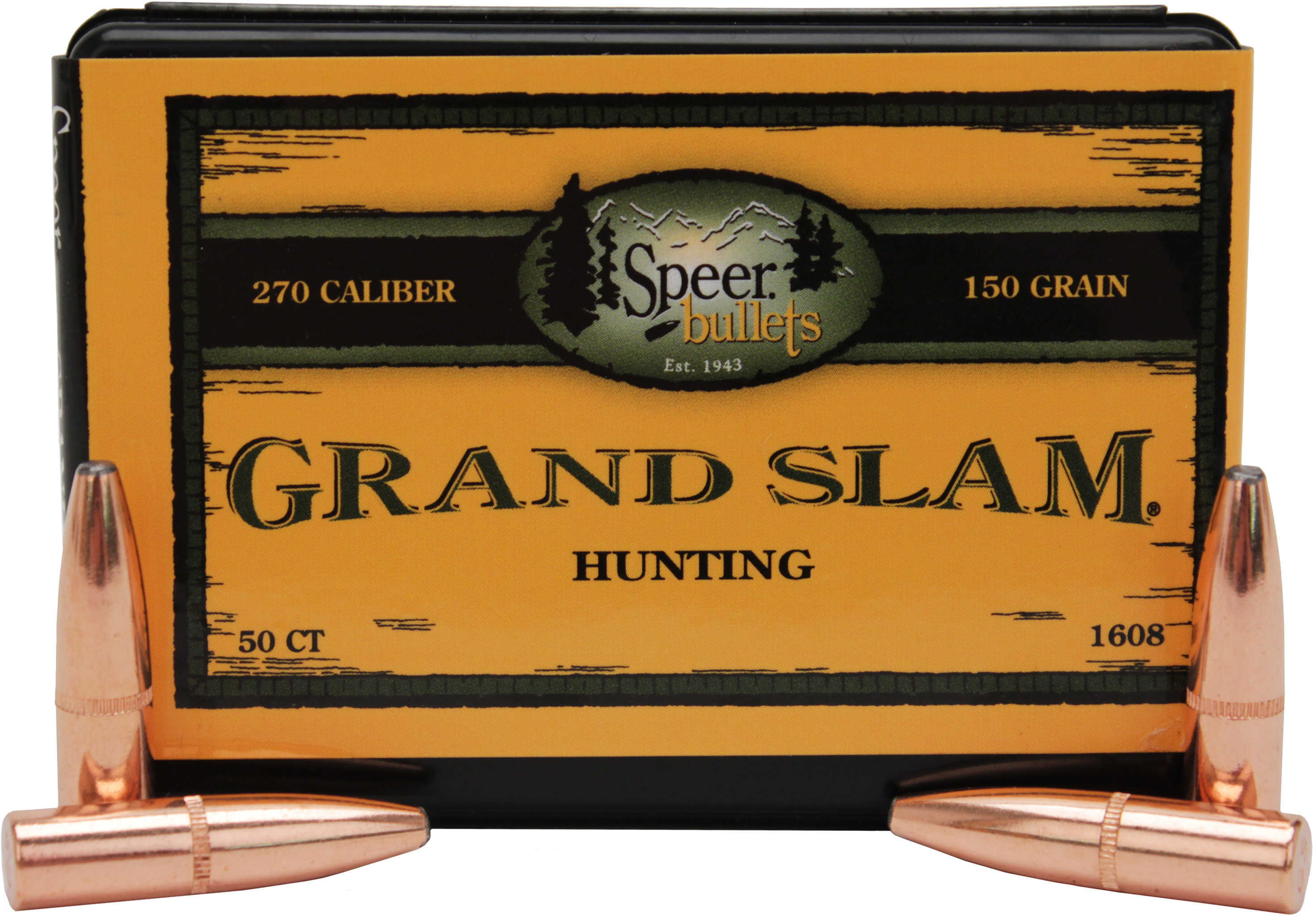 Speer 270 Caliber 150 Grains SP Grand Slam (Per 50) 1608