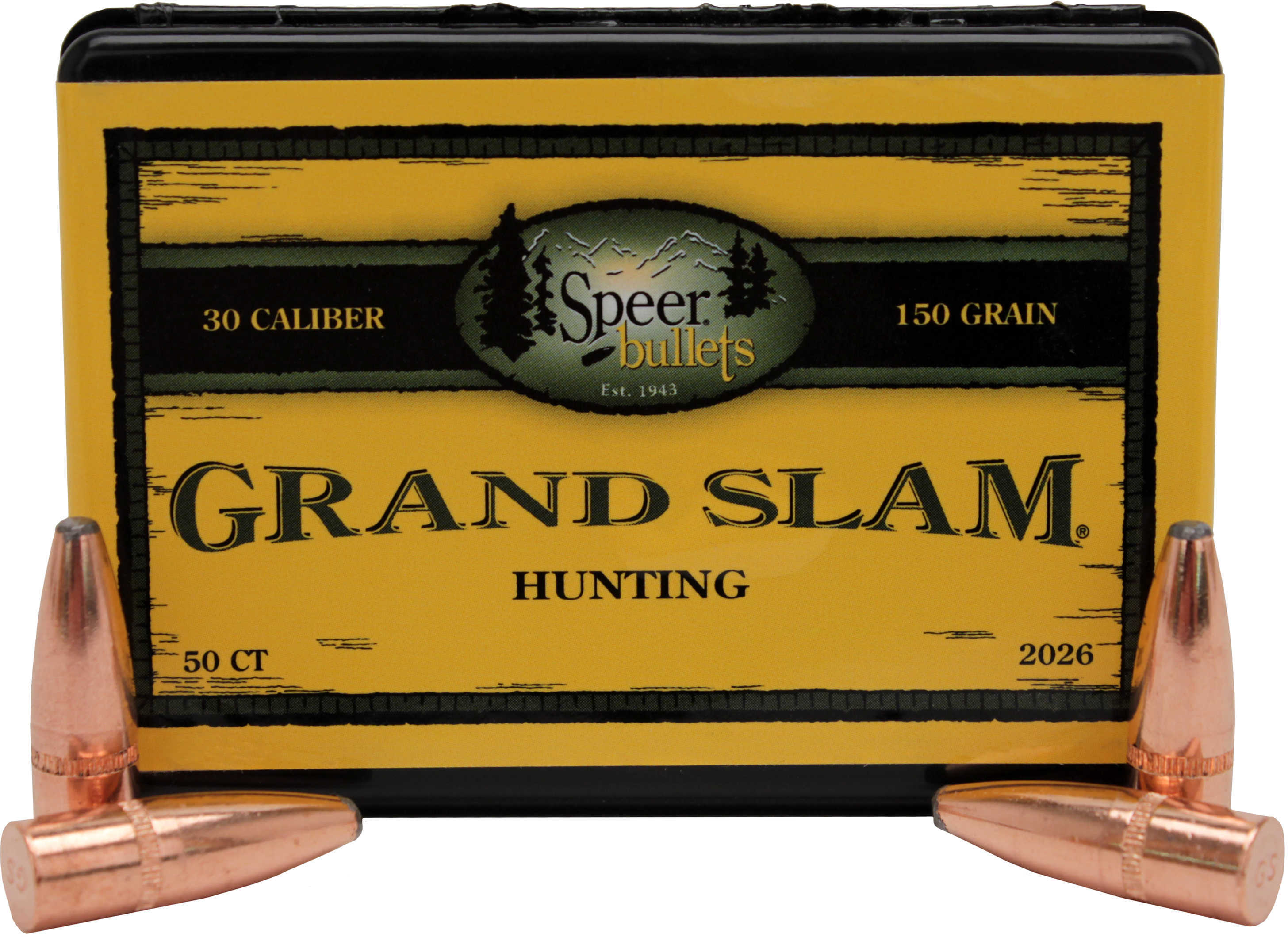 Speer 30 Caliber 150 Grains SP Grand Slam (Per 50) 2026
