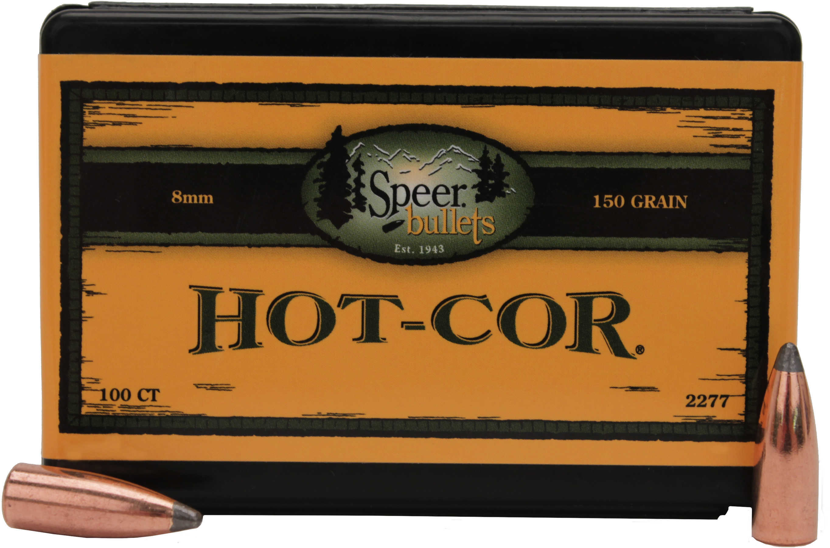 Speer 8mm 150 Grains Spitzer SP (Per 100) 2277