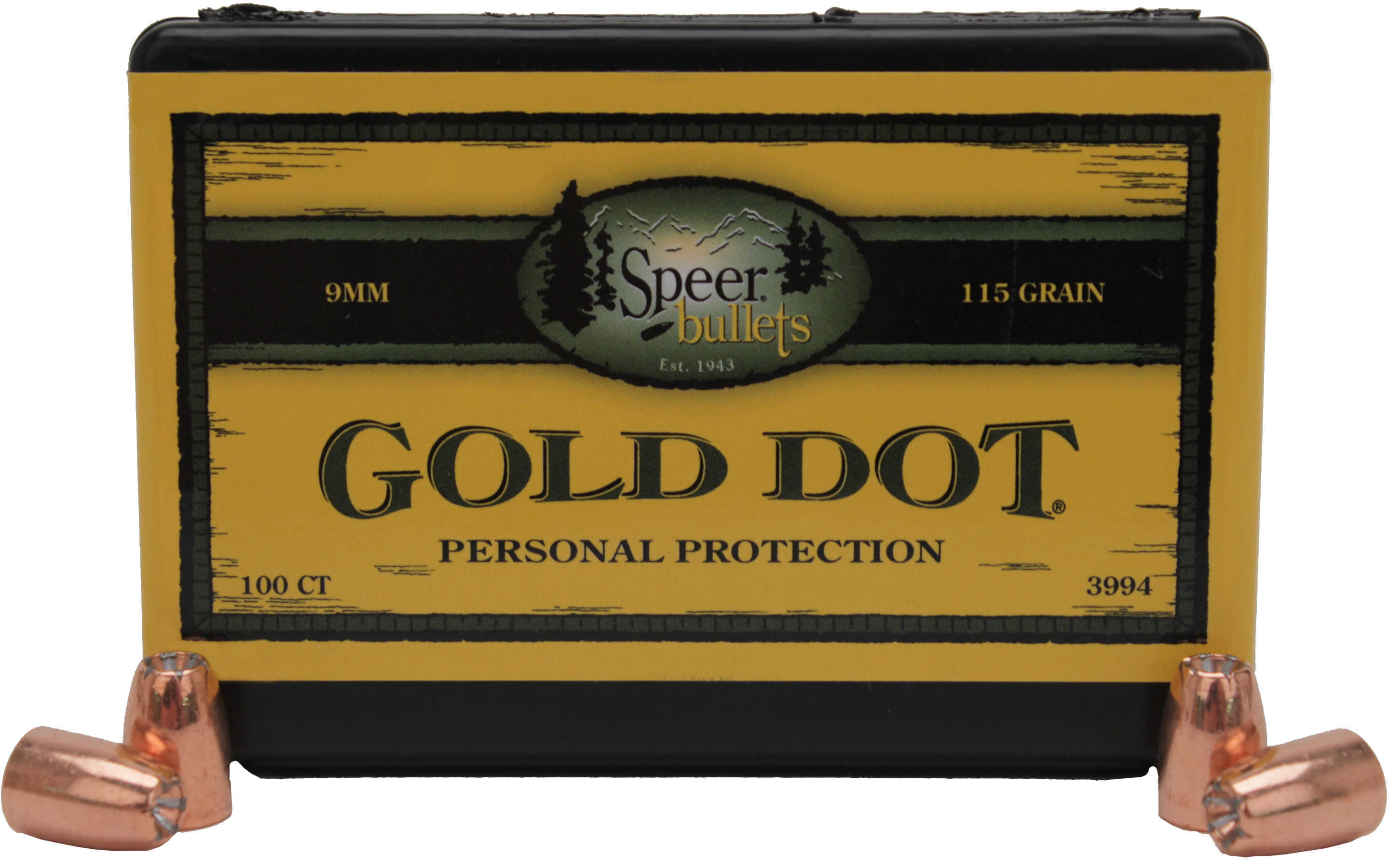 Speer Bullets, 9mm 115 Grains GDHP - Brand New In Package