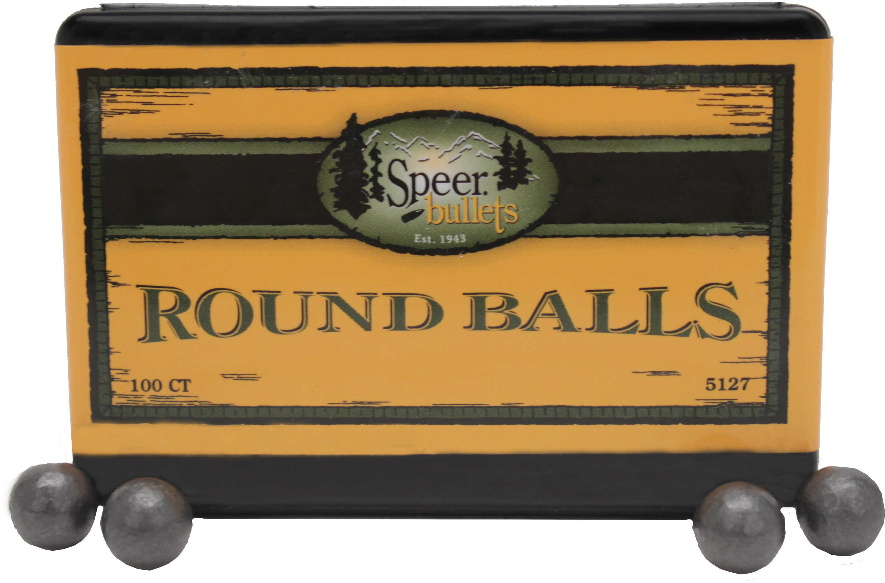 Speer Lead Round Balls .433 120 Grains (Per 100) 5127
