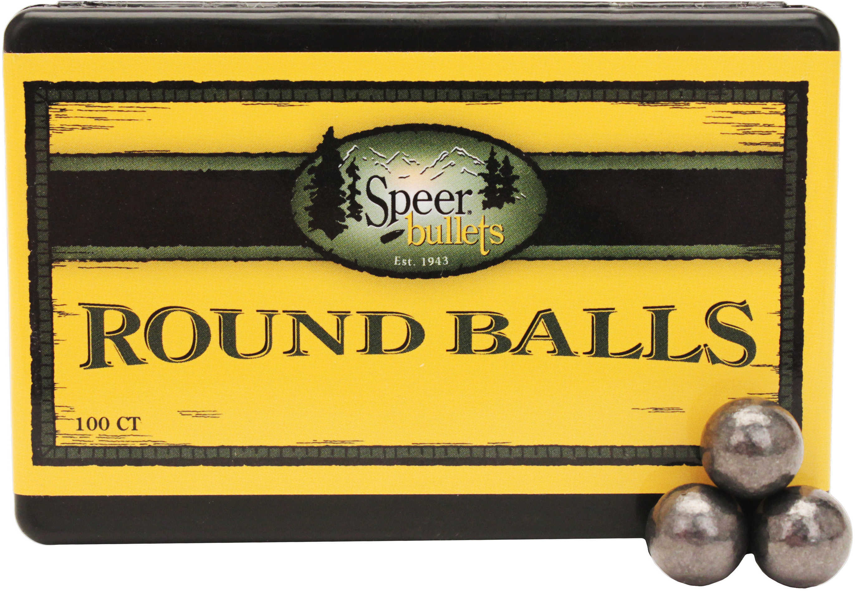 Speer Lead Round Balls .457 144 Grains (Per 100) 5137