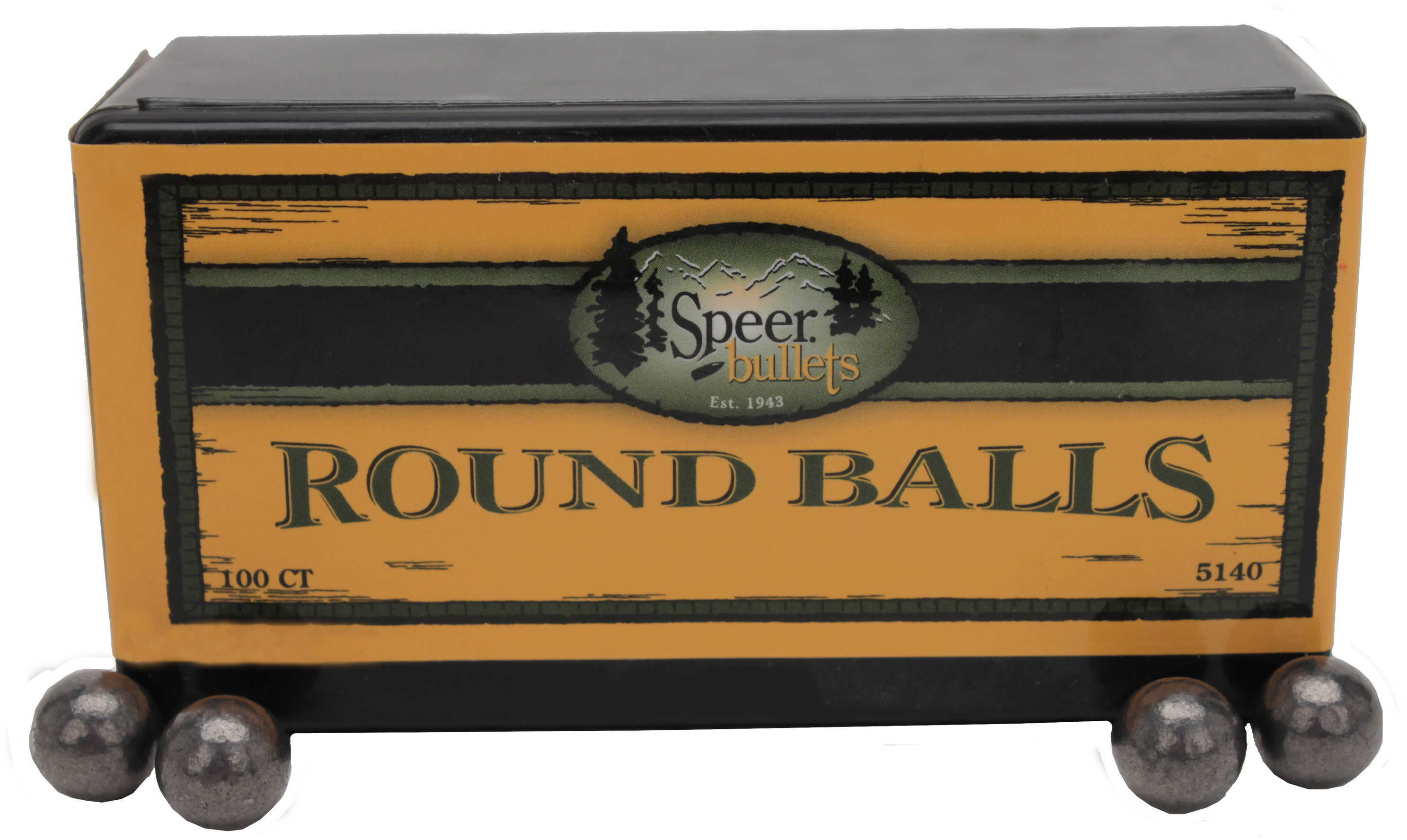 Speer Lead Round Balls .495 182 Grains (Per 100) 5140