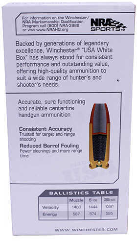 9X23mm Winchester 50 Rounds Ammunition 124 Grain Soft Point