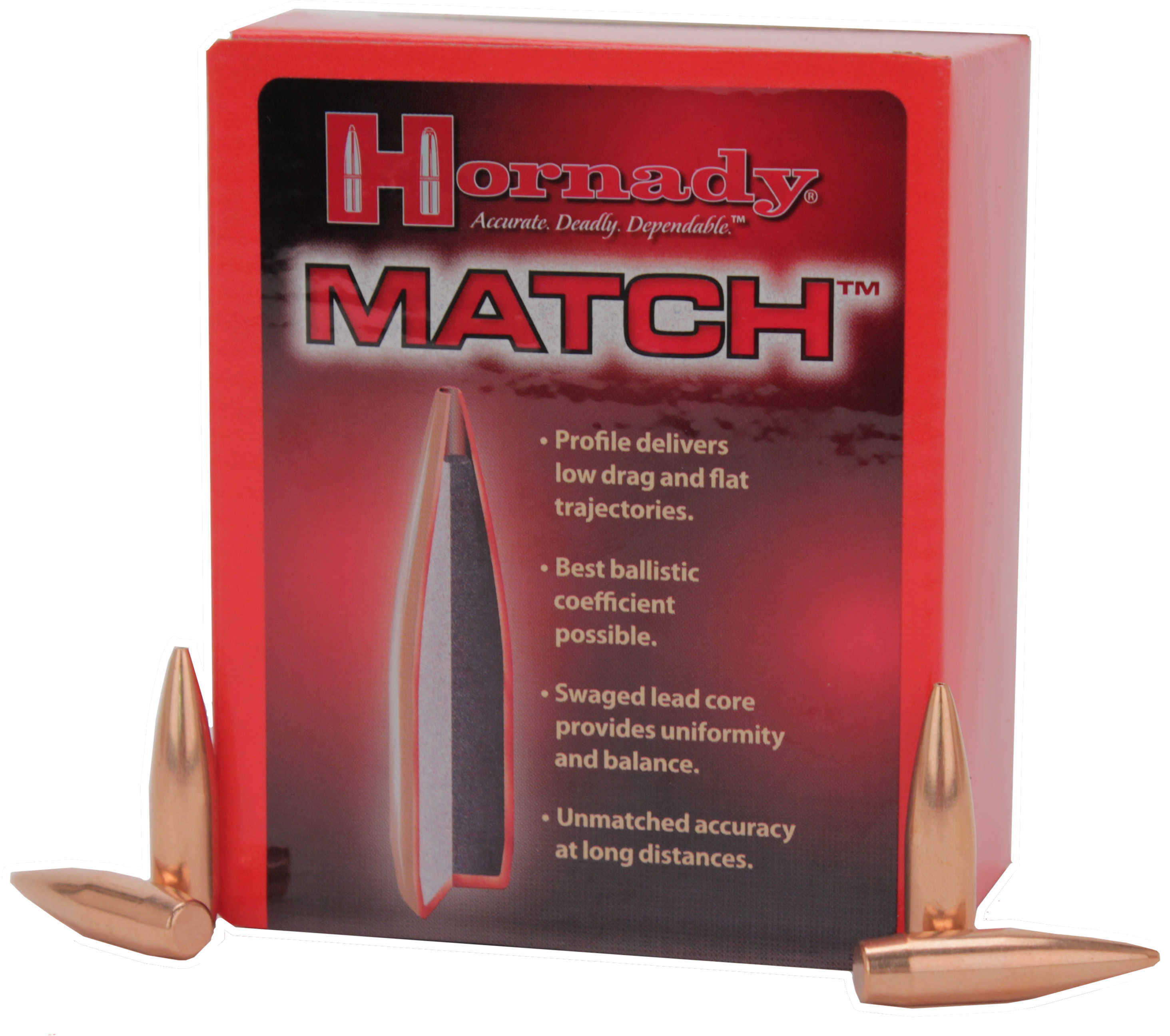 Hornady 8mm Bullets .323 196 Grains BTHP (Per 100) 3237