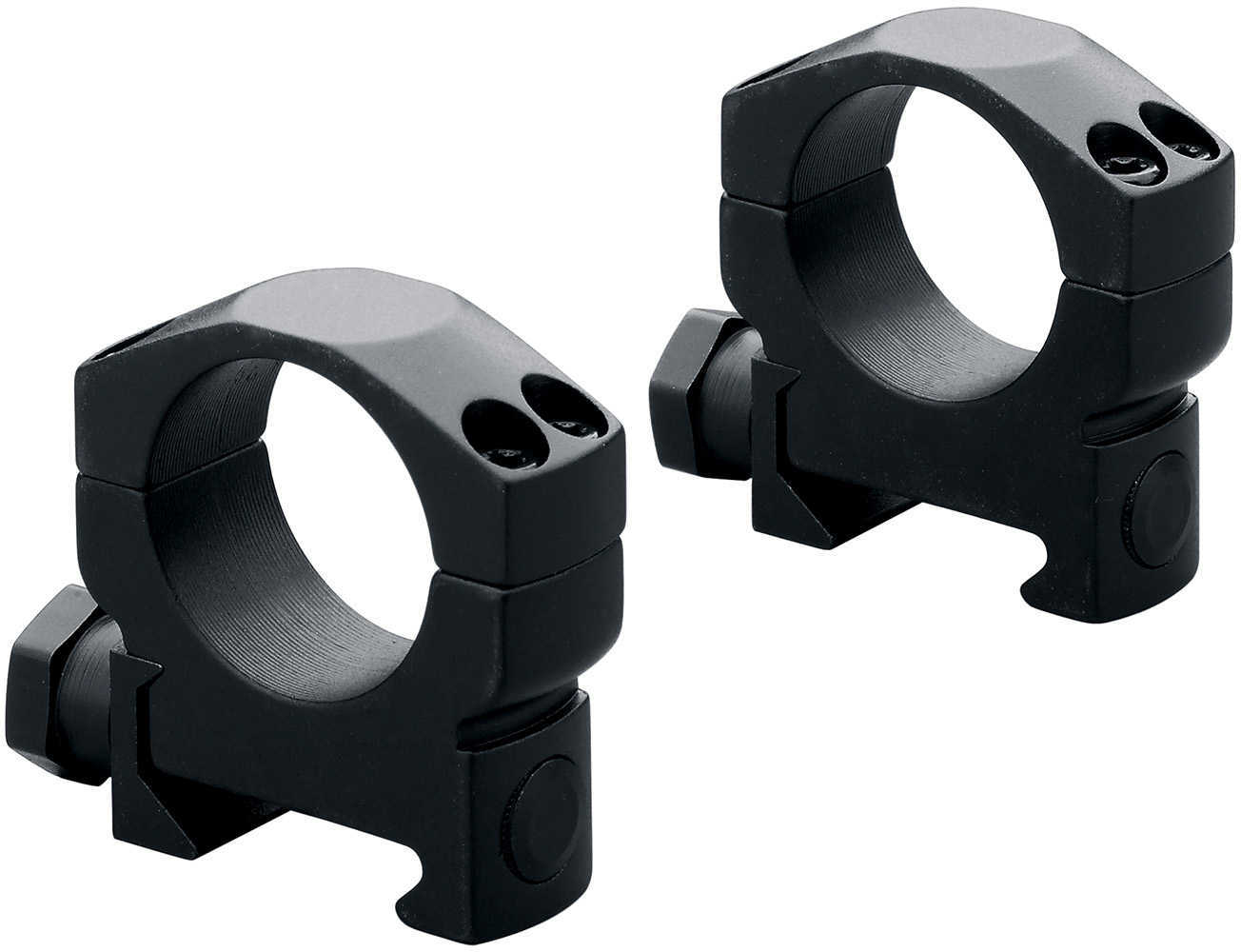 Leupold Mark 4 Rings 1-inch, Medium (Alum), Matte Black 57524