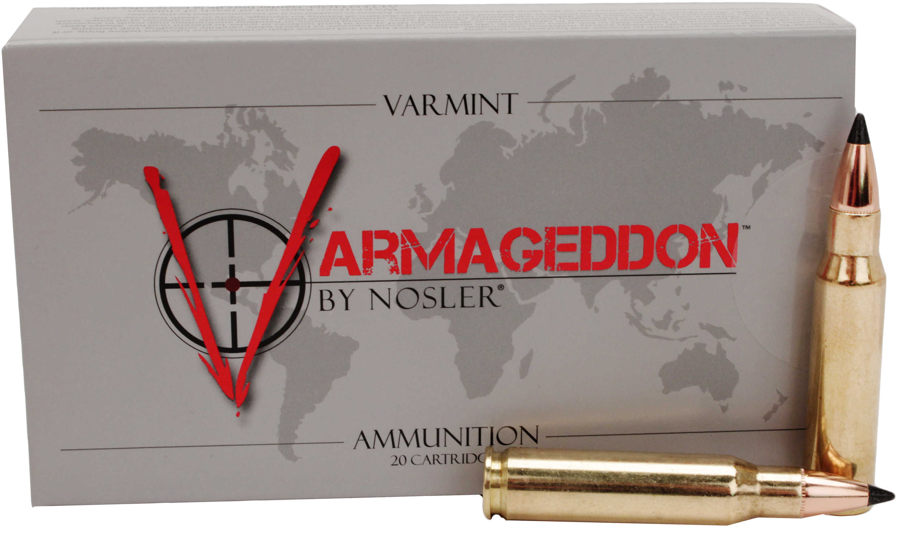 Nosler 308 Winchester 110 Grain Flat Base Tipped - 20 Rounds of Superior Accuracy