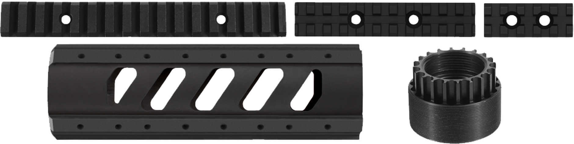 Advanced Technology Intl. AR-15 Aluminum 6-Side Carbine Length Free Float Forend w/Rail Pack Md: A.5.10.1171