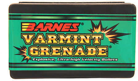 Barnes Bullets 22 Hornet .224 30 Grains Flat Base (Per 100) 22430