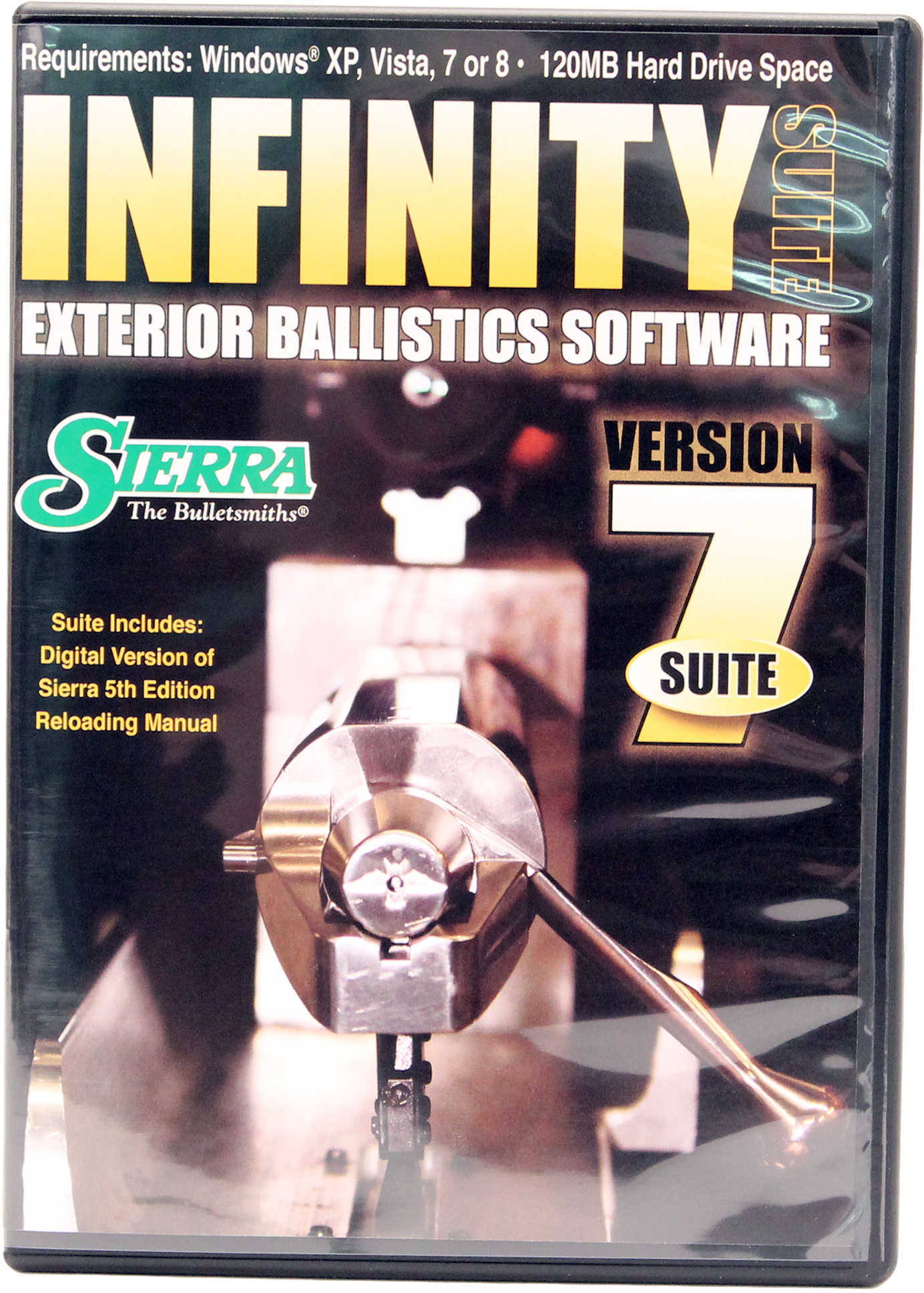 Sierra Infinity Suite V7 Ballistic Software Md: 0702