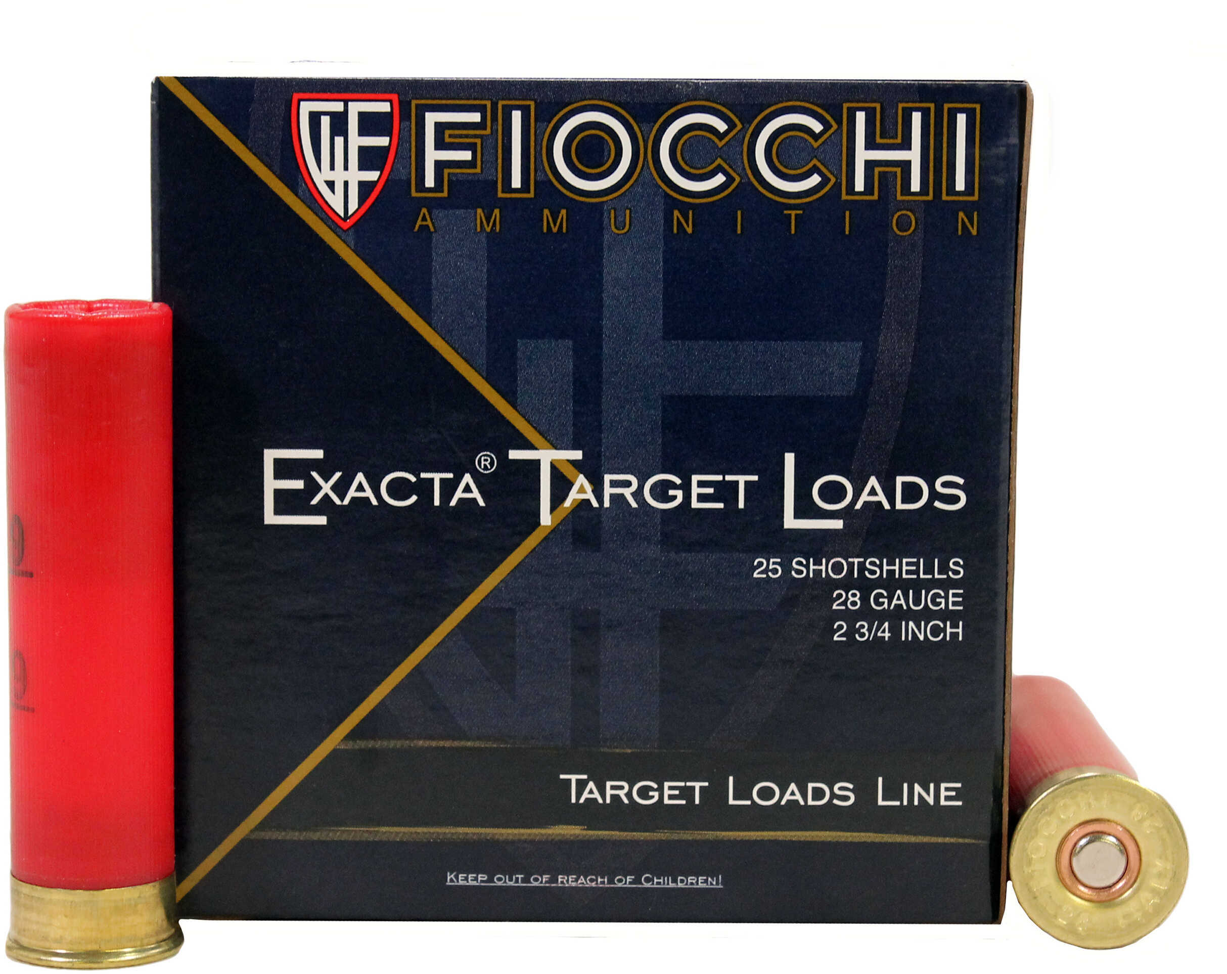 28 Gauge 25 Rounds Ammunition Fiocchi Ammo 3/4" oz Lead #9