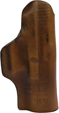 Front Line Frontline Inner Waistband Leather Holster for Glock 17/22/31, Brown, Right Hand Md: FL3217L-BR