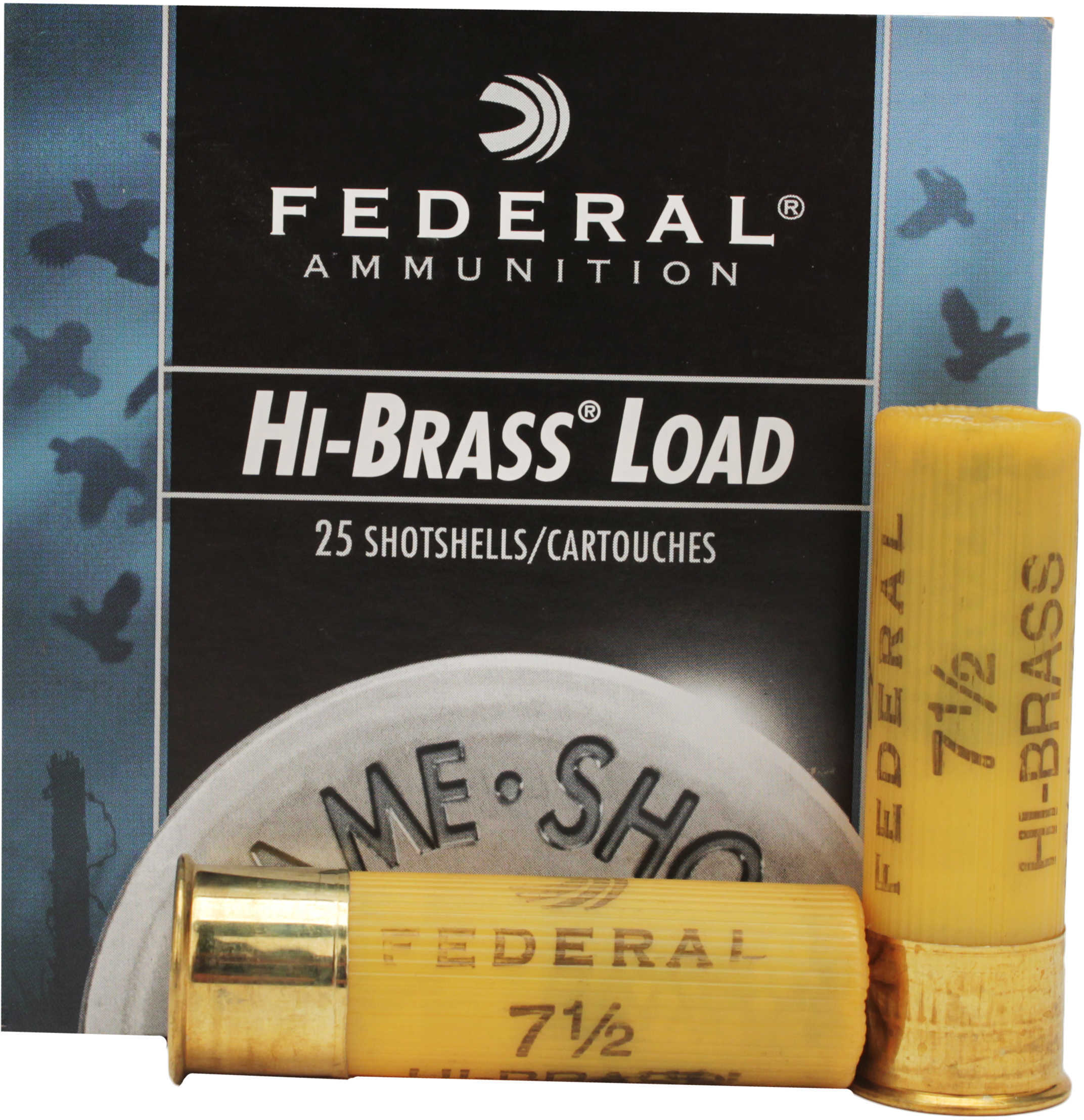 20 Gauge 25 Rounds Ammunition Federal Cartridge 2 3/4" 1 oz Lead #7 1/2