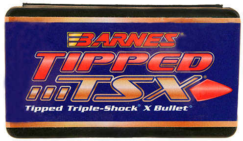 Barnes Bullets 7mm Caliber 120 Grain Tipped Triple Shok X Boattail (Per 50) 28472