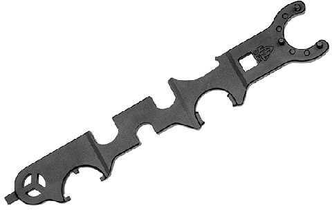 Leapers Inc. - UTG Armorer's Multi-Function Combo Wrench Fits AR15/AR308 Black Finish TL-ARWR01