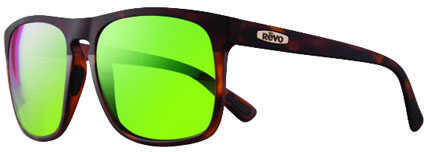 Revo Brand Group Ryker Sunglasses Tortoise Frames Green Water Serilium Lens Md: 1035 02 GN