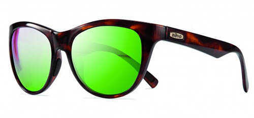Revo Brand Group Barclay Sunglasses Tortoise Frames Green Water Serilium Lens Md: 1037 02 GN