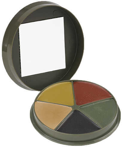 ProForce Equipment 5 Color Camo Cream, Compact with Mirror Md: 61350