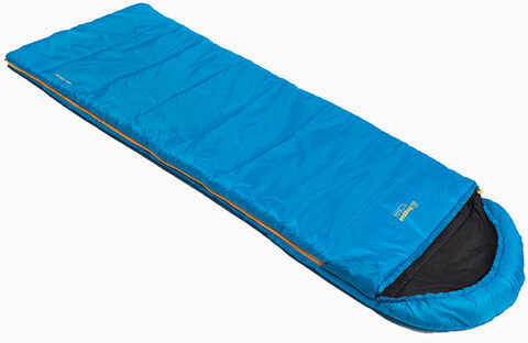ProForce Equipment Snugpak Basecamp Sleeping Bag Navigator SQ, Sapphire Blue, Left Hand Zipper Md: 98110