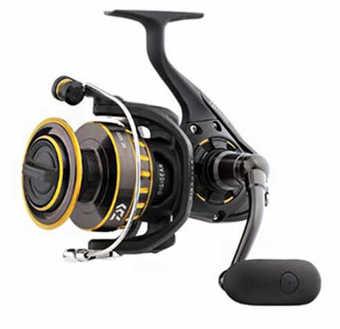 Daiwa BG Saltwater Spinning Reel 4000, 5.7:1 Gear Ratio, 6+1 Bearings, 39.90" Retrieve Rate, 17.60 Lb Max