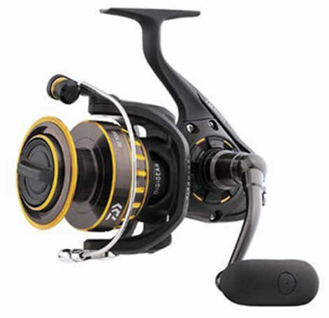 Daiwa Browning Saltwater Spinning Reel 4500, 5.7:1 Gear Ratio, 6+1 Bearings, 43.10" Retrieve Rate, 22 lb Max Dra