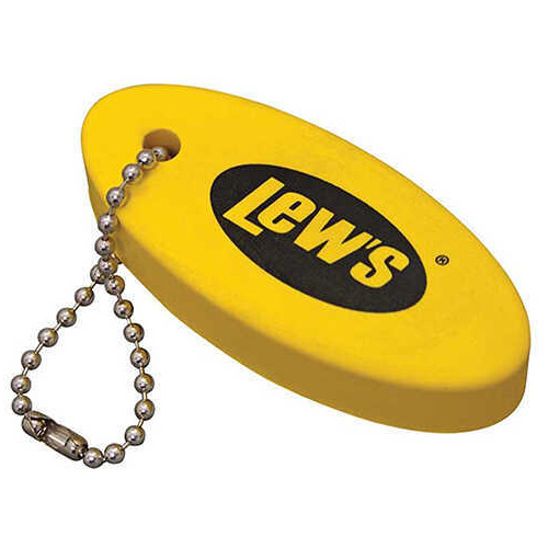 Lews Floating Key Chain Yellow Md: LFKC1