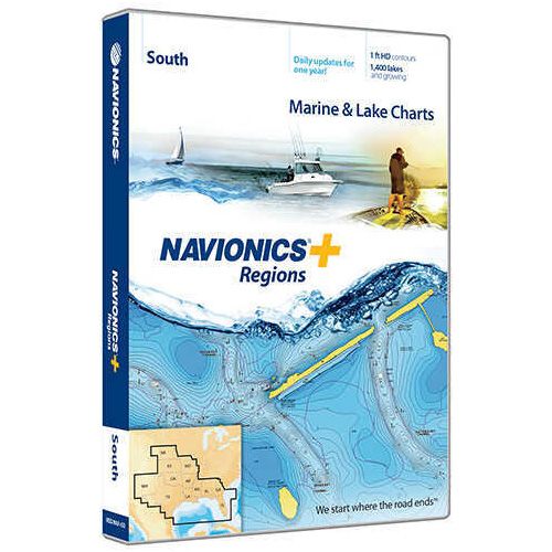 Navionics Plus Chart Plotter South Md: MSD/NAV+SO