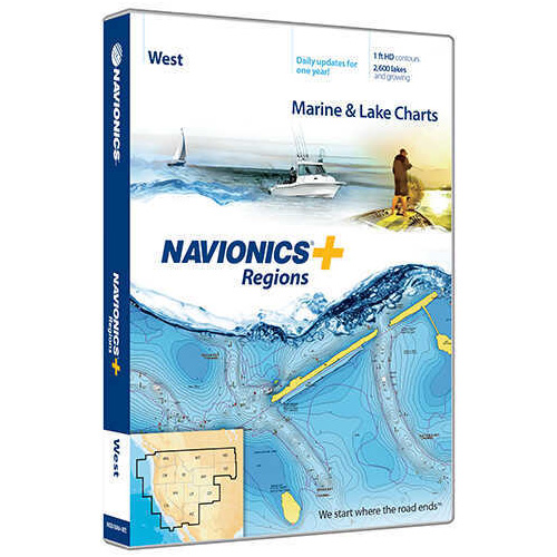 Navionics Plus Chart Plotter West Md: MSD/NAV+WE