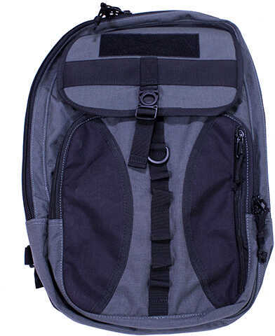 SigTac MPX Deployment Bag, Discreet, Two-Tone Md: BAG-MPX-DEPLOY-BLKGRY