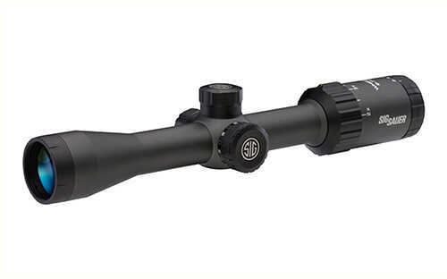Sig Sauer Whiskey3 SFP Hunting Riflescope 2-7x32mm, 1" Main Tube, Illuminated QuadPlex Wire Reticle, Black Md: