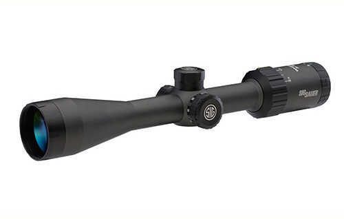 Sig Sauer Whiskey3 SFP Hunting Riflescope 3-9x40mm, 1" Main Tube, Illuminated QuadPlex Wire Reticle, Black Md: